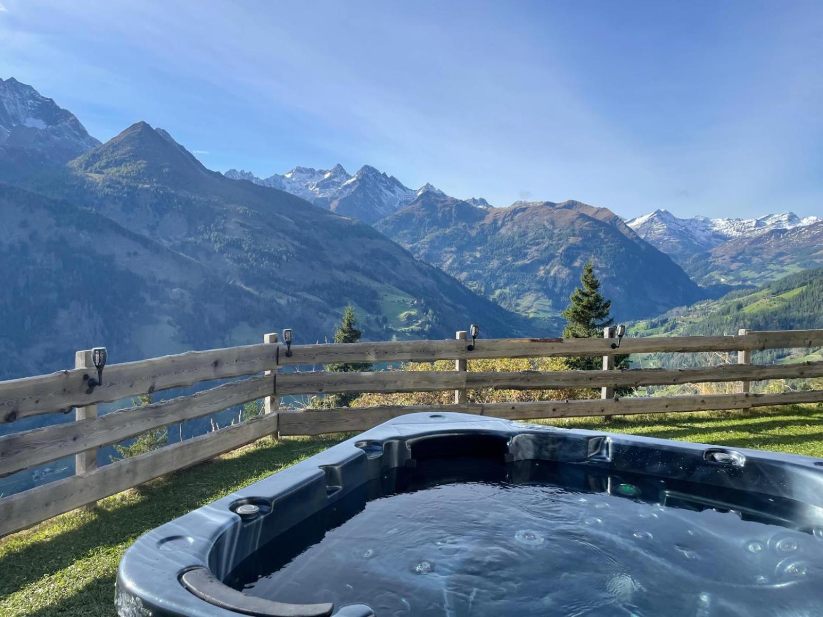 Panorama Berg Chalet Großkirchheim 外观 照片